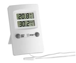 Zeige Details für Digitales Innen-Aussen-Thermometer 30.1009 Bild von Digitales Innen-Aussen-Thermometer 30.1009