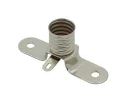 Zeige Details für Fassung E10 mit Befestigungslasche und Lötfahne Bild von Fassung E10 mit Befestigungslasche und Lötfahne