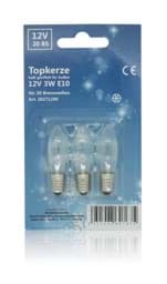 Zeige Details für Topkerze halb geriffelt für Außen 12V 3W E10 3er-Blister Bild von Topkerze halb geriffelt für Außen 12V 3W E10 3er-Blister