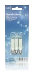 Zeige Details für BP Kleinschaftkerze LED 8-55V 0,2W E10 3er-Blister Bild von BP Kleinschaftkerze LED 8-55V 0,2W E10 3er-Blister