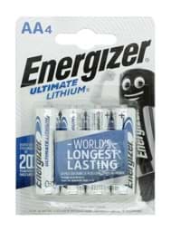 Zeige Details für Energizer Ultimate Lithium L91 Mignon 1,5V 4er-Blister Bild von Energizer Ultimate Lithium L91 Mignon 1,5V 4er-Blister