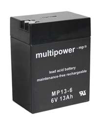 Zeige Details für Multipower MP13-6 6V 13Ah Bild von Multipower MP13-6 6V 13Ah