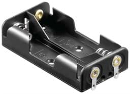 Zeige Details für Batteriehalter für 2x Mignon mit Lötanschluß Bild von Batteriehalter für 2x Mignon mit Lötanschluß