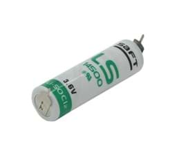 Zeige Details für Saft Lithium LS14500 AA 3,6V mit Printanschluß +- Bild von Saft Lithium LS14500 AA 3,6V mit Printanschluß +-