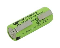 Zeige Details für GP40AAAM NiMH-Akku 2/3AAA 1,2V 400mAh mit Lötfahnen U-Form Bild von GP40AAAM NiMH-Akku 2/3AAA 1,2V 400mAh mit Lötfahnen U-Form