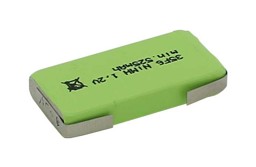 Zeige Details für Prismatischer NiMH-Akku 1,2V 550mAh mit Lötfahnen U-Form passend für HF-C1U, H3/5F6S Bild von Prismatischer NiMH-Akku 1,2V 550mAh mit Lötfahnen U-Form passend für HF-C1U, H3/5F6S