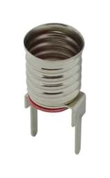 Zeige Details für Fassung E10 mit 2 Lötstiften Bild von Fassung E10 mit 2 Lötstiften