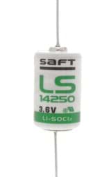 Zeige Details für Saft Lithium LS14250 1/2AA 3,6V mit axialen Drähten Bild von Saft Lithium LS14250 1/2AA 3,6V mit axialen Drähten