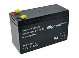 Zeige Details für Multipower MP7.2-12 12V 7,2Ah 4,8mm Faston Bild von Multipower MP7.2-12 12V 7,2Ah 4,8mm Faston