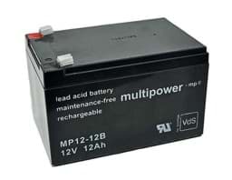 Zeige Details für Multipower MP12-12B 12V 12Ah 6,3mm Faston Bild von Multipower MP12-12B 12V 12Ah 6,3mm Faston
