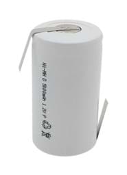 Zeige Details für BP D5000 NiMH-Akku 5000mAh Mono mit Lötfahnen Z-Form Bild von BP D5000 NiMH-Akku 5000mAh Mono mit Lötfahnen Z-Form