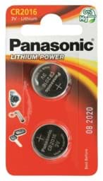 Zeige Details für Panasonic Lithium Power CR2016  2er Blister Bild von Panasonic Lithium Power CR2016  2er Blister