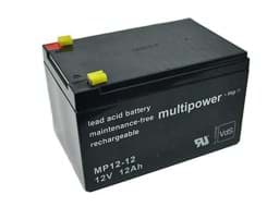 Zeige Details für Multipower MP12-12 12V 12Ah 4,8mm Faston Bild von Multipower MP12-12 12V 12Ah 4,8mm Faston