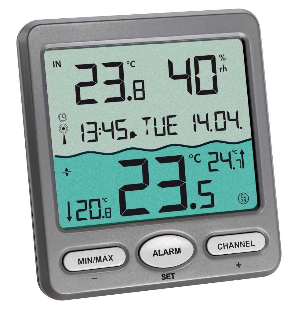 Bild von „Venice” Funk-Poolthermometer 30.3056.10