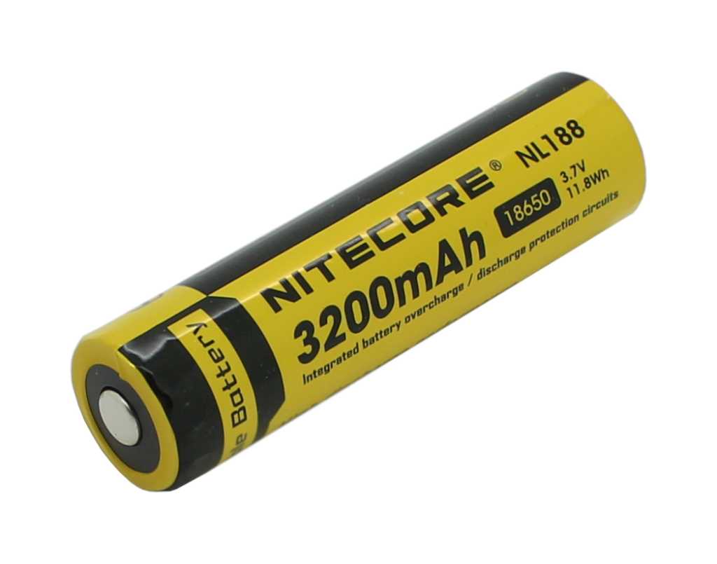 Bild von Nitecore LiIon NL1832 18650 3,7V 3200mAh 11,8Wh