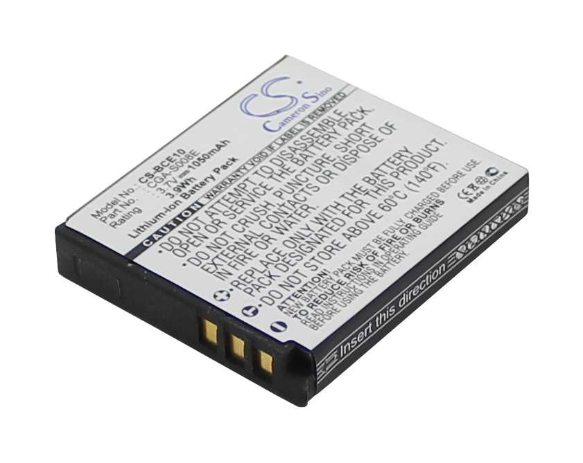 Bild von Digicam-Akku LiIon 3,7V 1000mAh ersetzt Leica BP-DC6