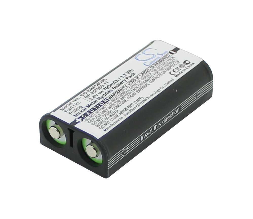 Bild von Headsetakku NiMH 2,4V 700mAh ersetzt SONY MDR-RF970