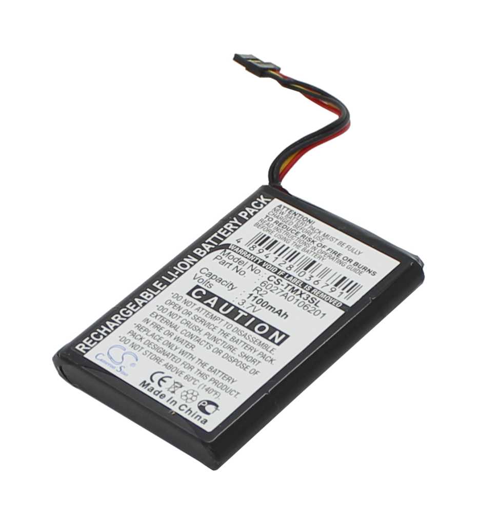 Bild von PDA-Akku LiIon 3,7V 1100mAh passend für TOMTOM 4FL50