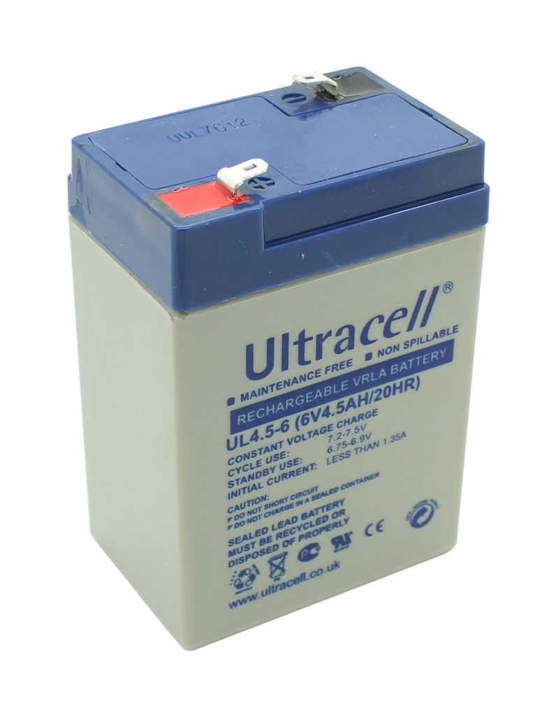 Bild von Ultracell UL4.5-6 6V 4,5Ah