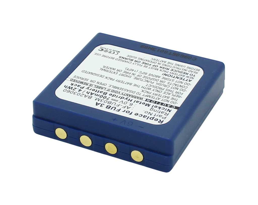 Bild von Kranakku NiMH 6,0V 700mAh ersetzt HBC FUB03A