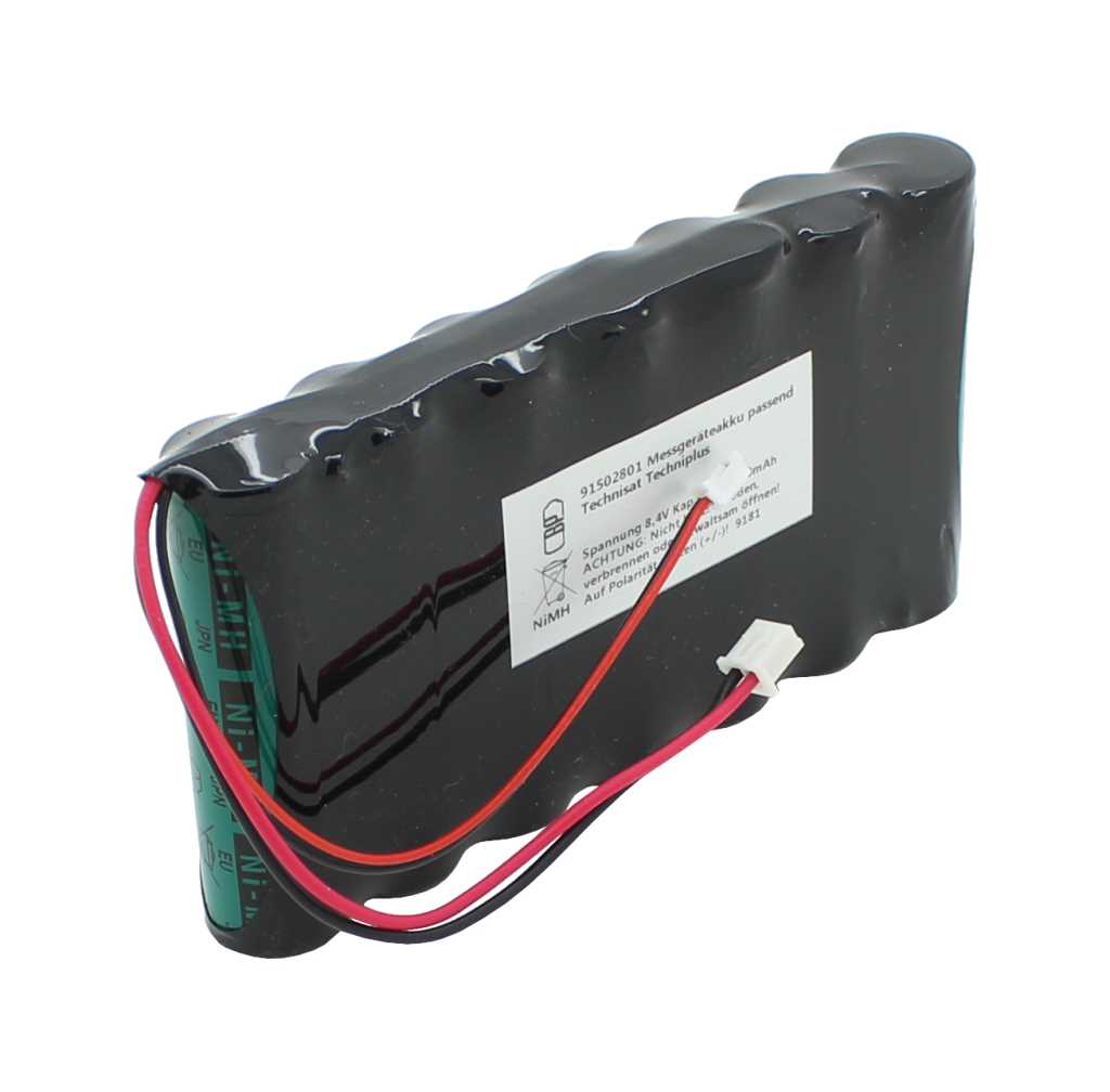 Bild von Messgeräteakku NiMH 8,4V 4500mAh passend für Technisat Techniplus