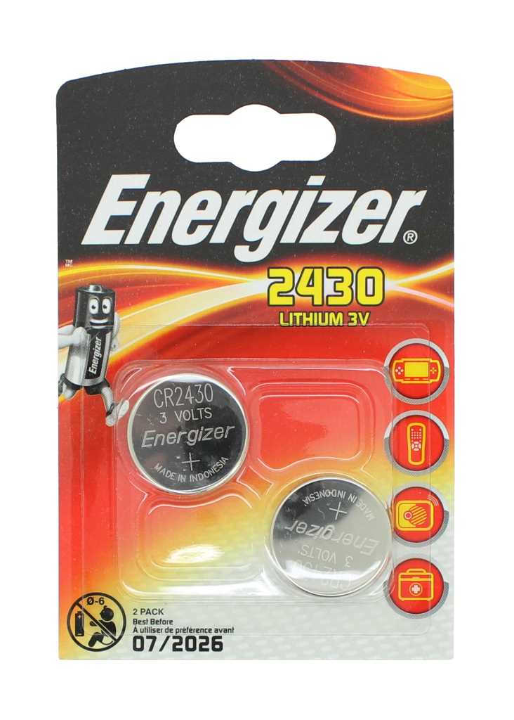 Bild von Energizer Lithium CR2430 2er Blister