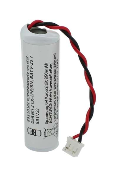 Bild von Pufferbatterie LiMnO2 6V 850mAh ersetzt Daitem 2 CR-2PE/BN