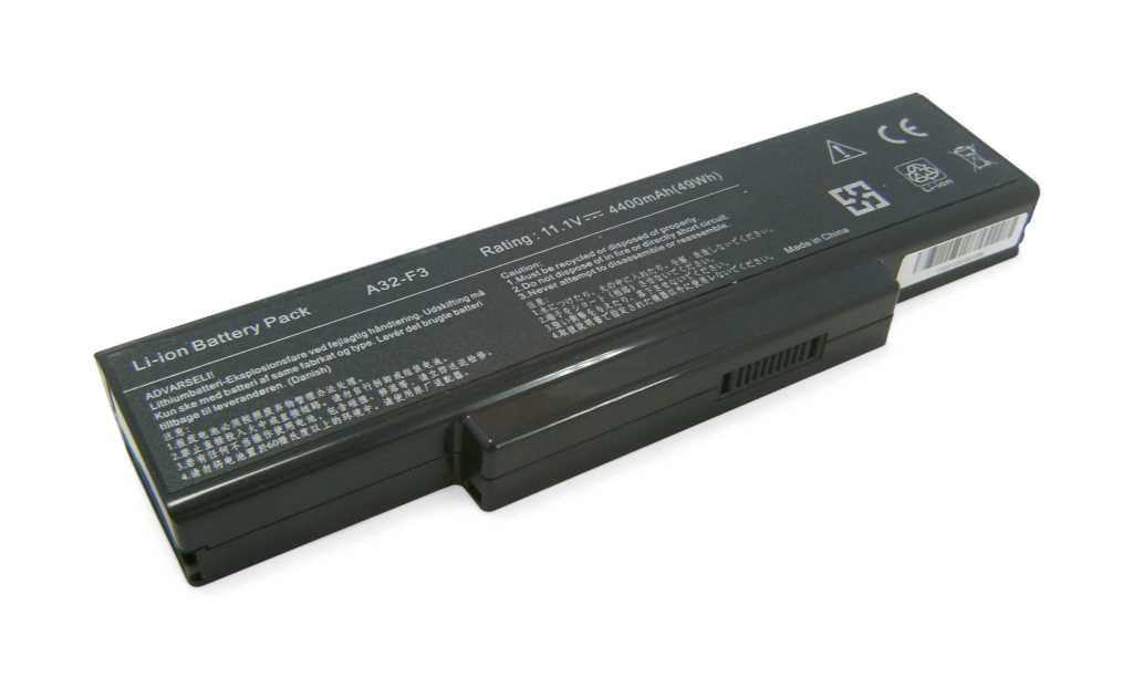 Bild von Laptopakku LiIon 11,1V 4400mAh ersetzt Asus 90-NIA1B1000