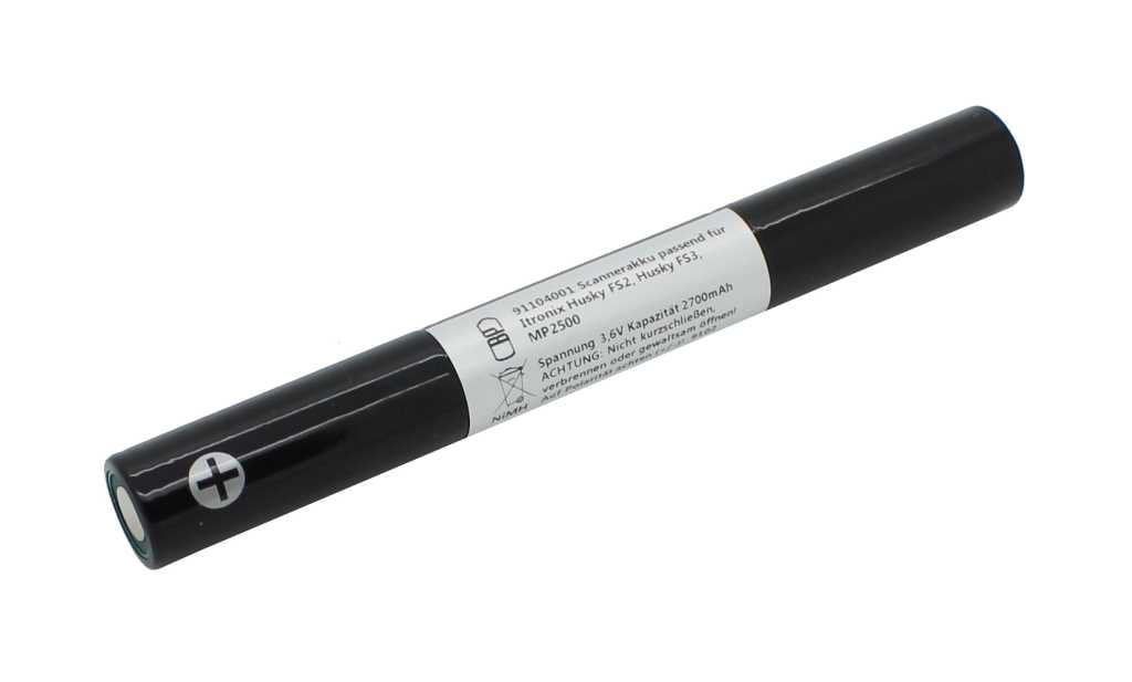 Bild von Scannerakku NiMH 3,6V 2700mAh ersetzt Itronix F-2049-1000-02