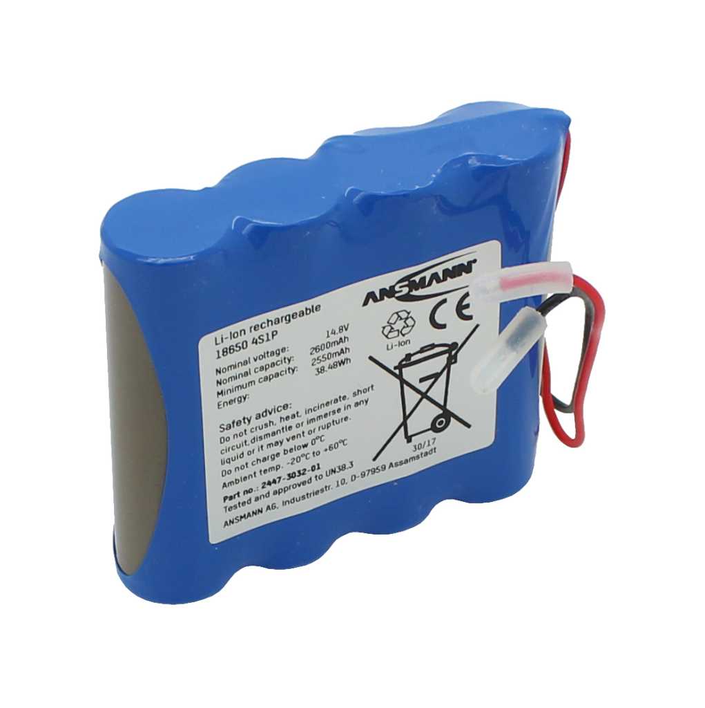 Bild von Ansmann Akkupack LiIon 14,8V 2600mAh 4S1P 2447-3032-03