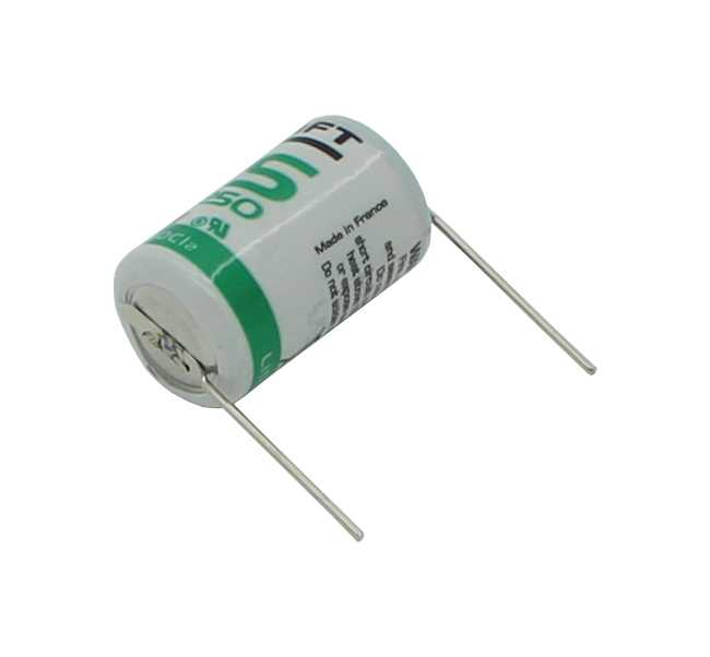 Bild von Saft Lithium LS14250 1/2AA 3,6V mit Paddle-Pins