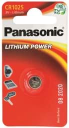 Bild von Panasonic Lithium Power CR1025