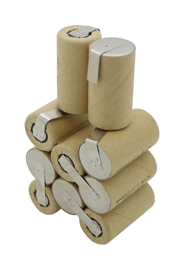 Bild von Einsatz für Werkzeugakku NiMH 12V 3,0Ah zum Selbsteinbau passend für AEG 311646