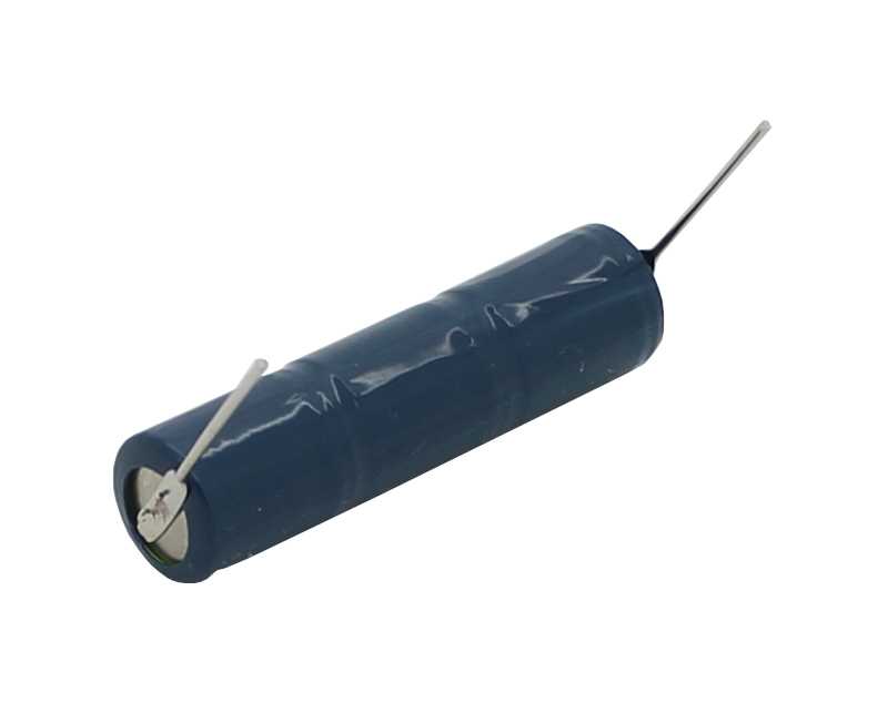 Bild von Akkupack NiMH 3,6V 170mAh L1x3 1/3AAA  mit Paddlepins ersetzt Sanyo 632-246-0621, N-50SB3, N50SB3