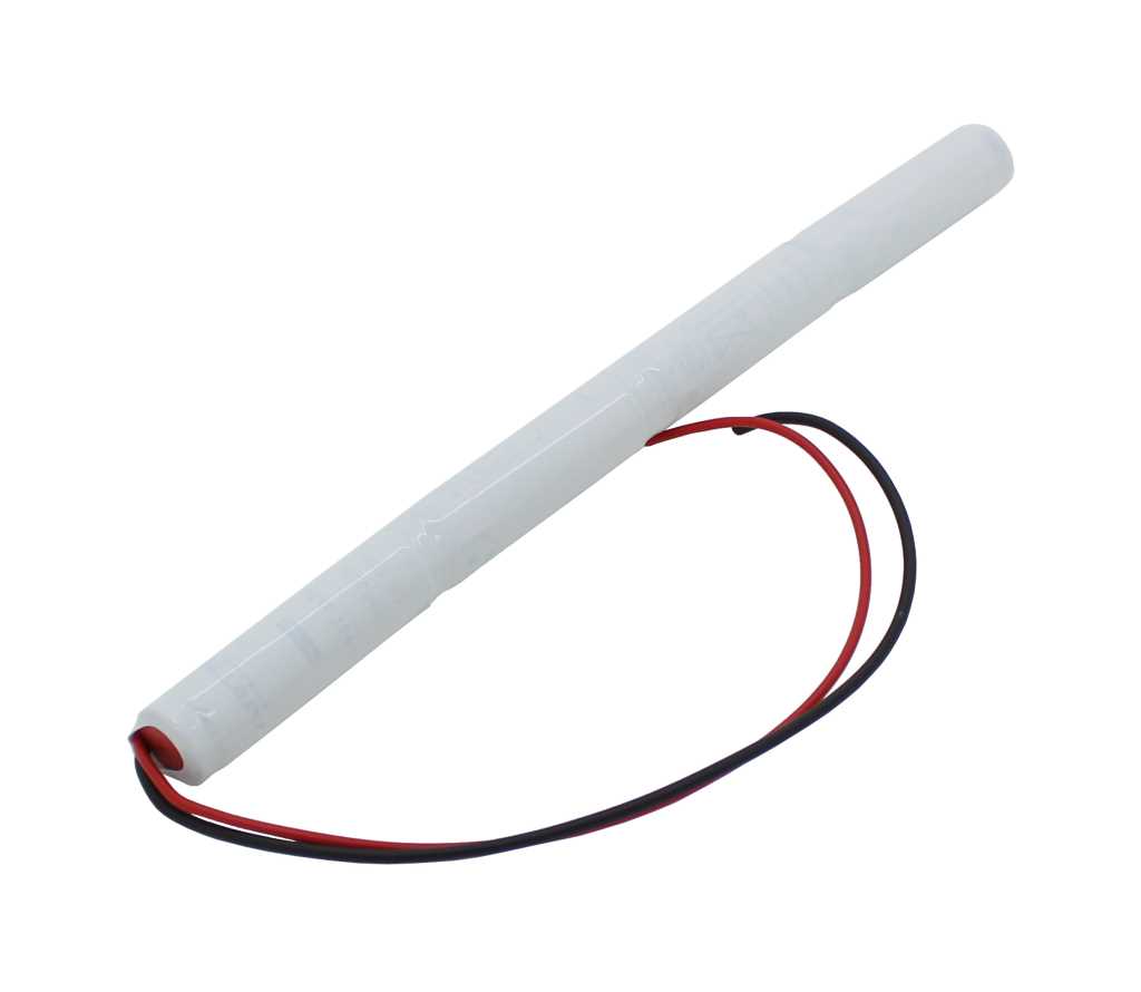 Bild von Notleuchtenakku NiCd 4,8V 800mAh L1x4 Mignon AA mit 200mm Kabel einseitig ersetzt Saft 804441