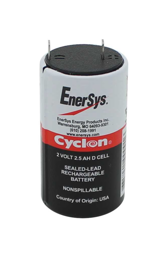 Bild von Enersys Cyclon Bleiakku D 2V 2,5Ah