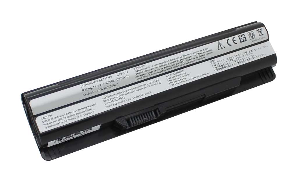Bild von Laptopakku LiIon 11,1V 6600mAh passend für Medion MD98520