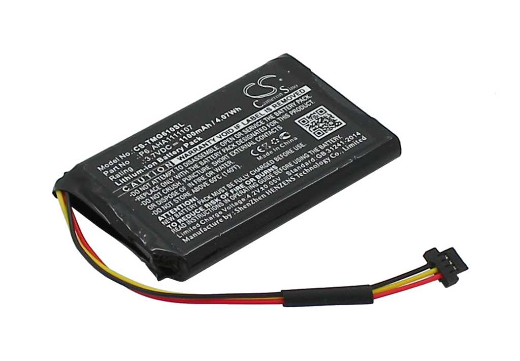 Bild von PDA-Akku LiIon 3,7V 1100mAh ersetzt TomTom P6