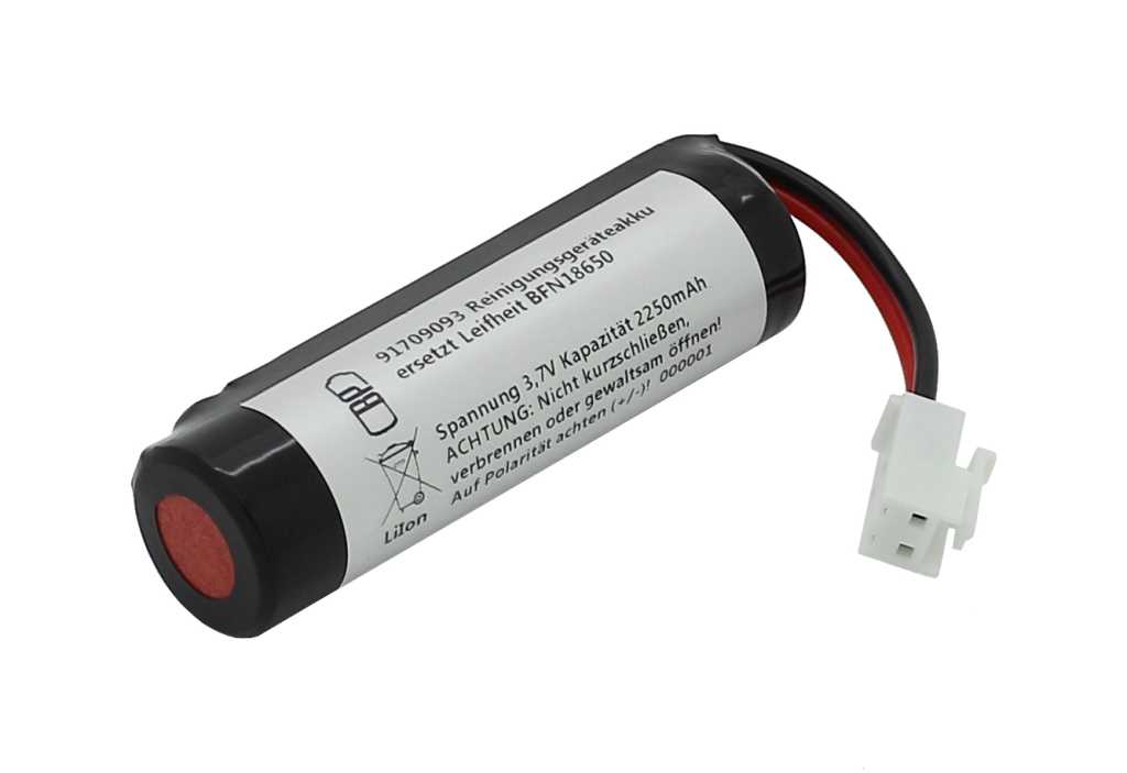 Bild von Reinigungsgeräteakku LiIon 3,6V 2500mAh passend für Leifheit Dry&Clean 51114