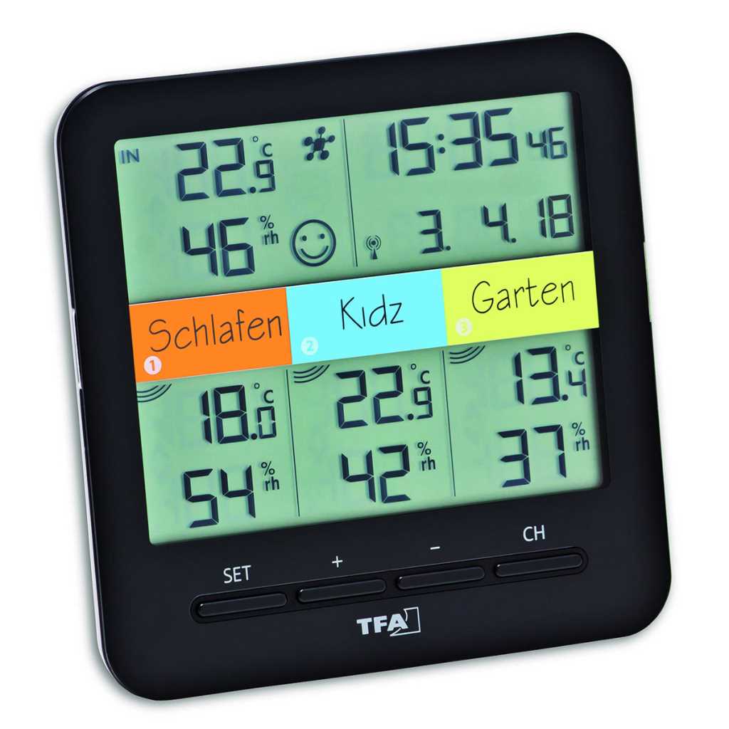 Bild von „Klima@Home ” Funk-Thermo-Hygrometer Starter-Set 31.4007.02