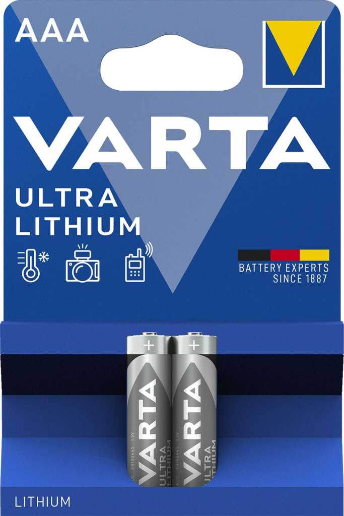 Bild von Varta 6103 Ultra Lithium Micro 2er Blister