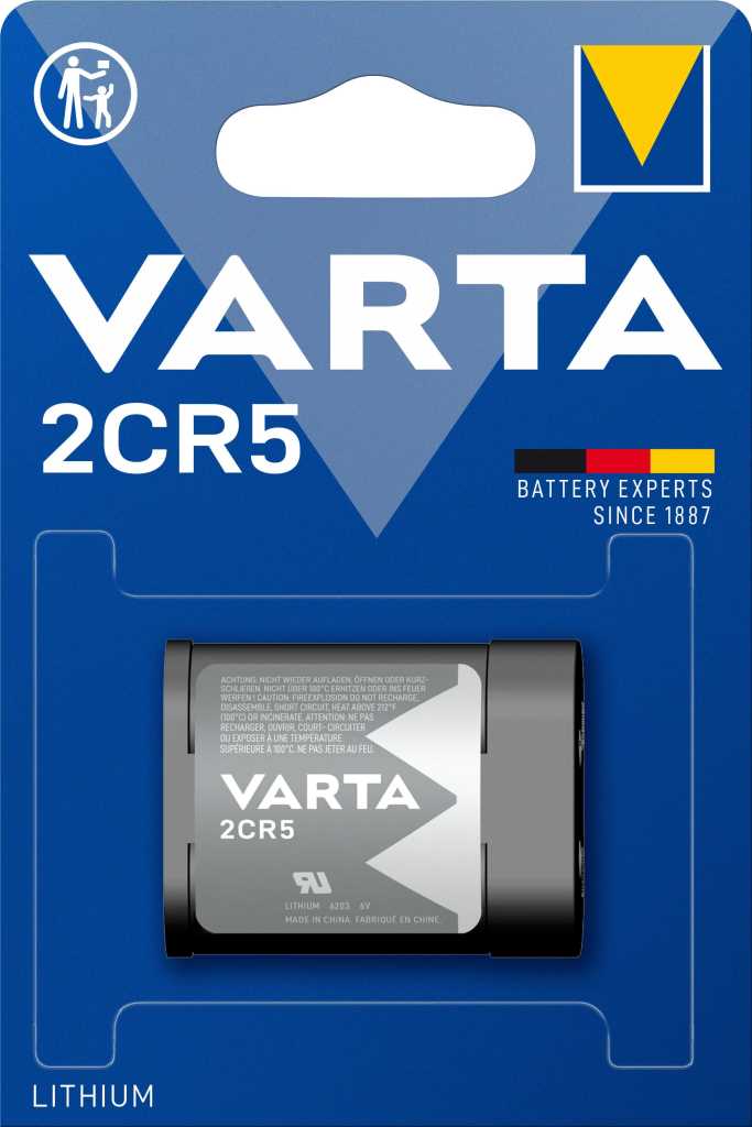 Bild von Varta 6203 Lithium 2CR5