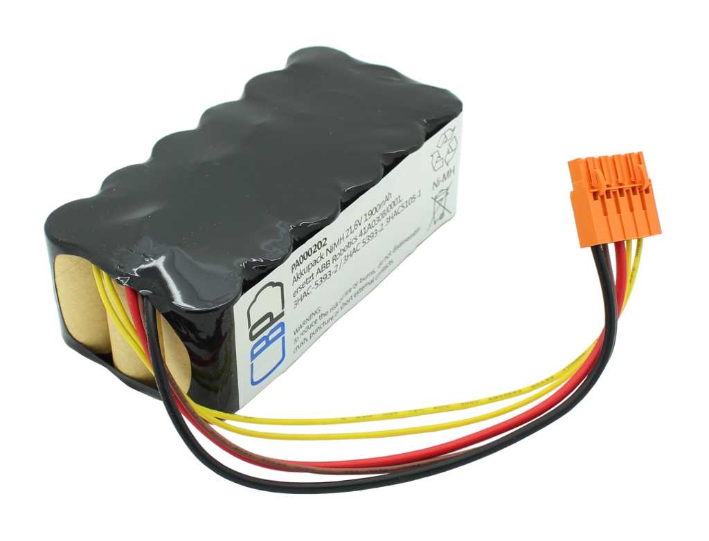 Bild von Akkupack NiMH 21,6V 1900mAh ersetzt ABB 3HAC-5105-1