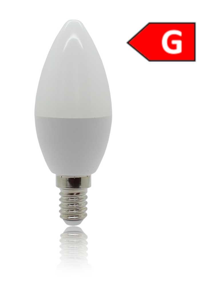 Bild von BP LED Kerzenlampe E14 4W warm weiß matt