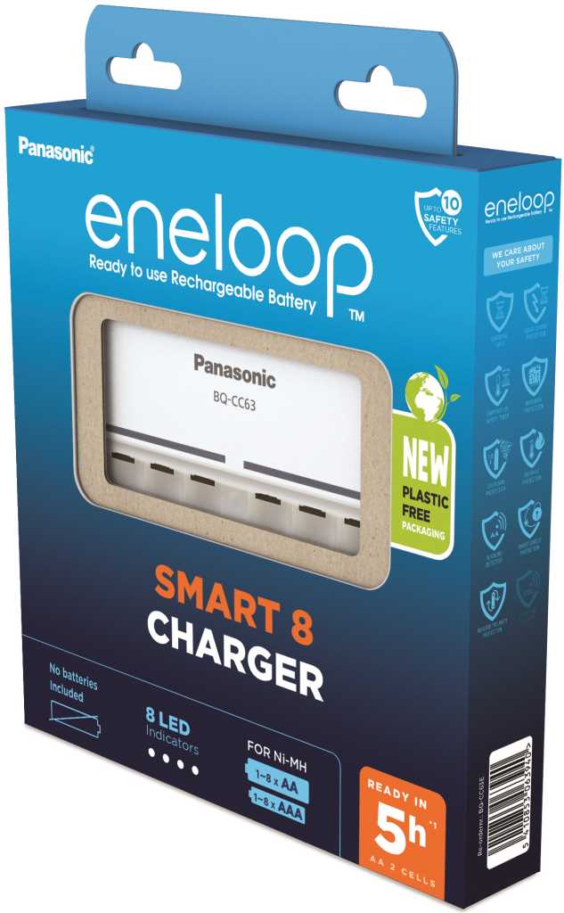 Bild von Panasonic eneloop Basic Charger BQ-CC63