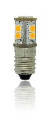 Bild von BP LED Röhrenlampe 6,3V 0,6W E10 passend für Herrnhuter Sterne A1, i1, A1e, A1b