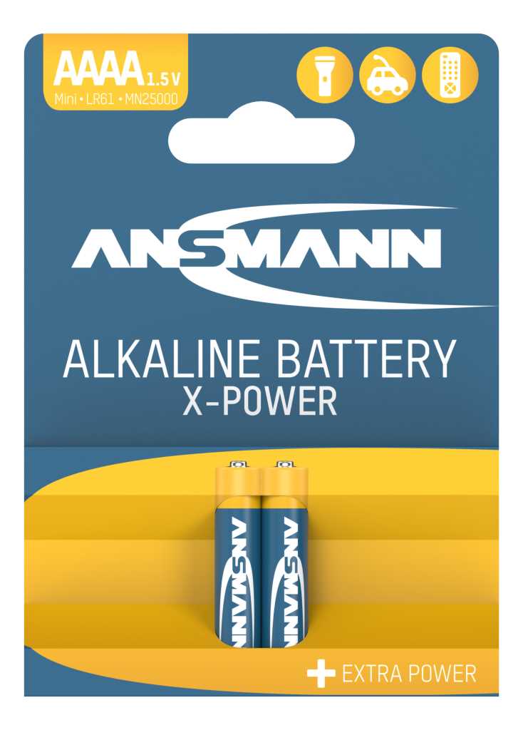 Bild von Ansmann X-Power Mini LR61 1510-0005 2er Blister