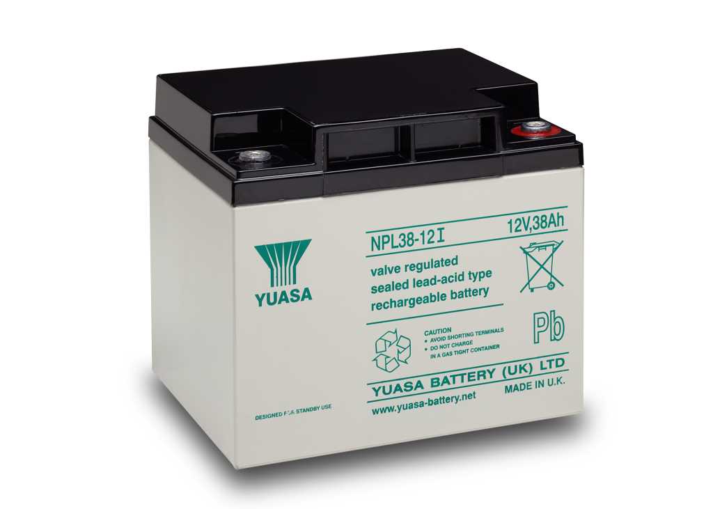 Bild von Yuasa NPL38-12l 12V 38Ah