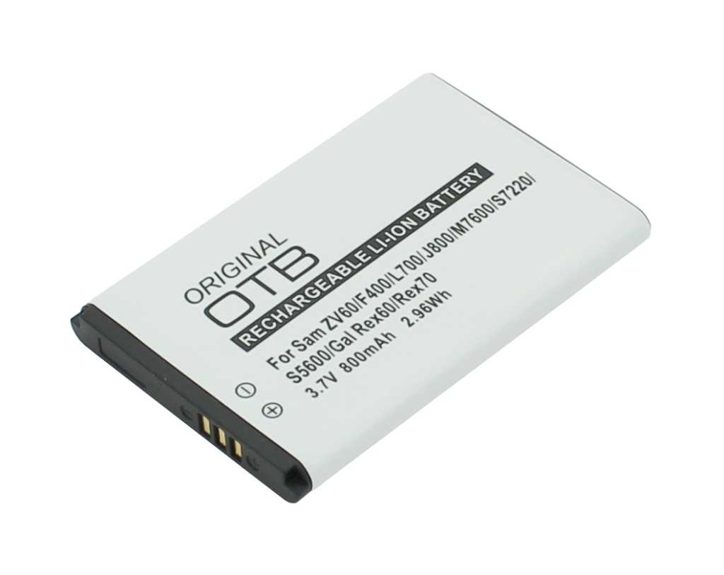 Bild von Handyakku LiIon 3,7V 800mAh ersetzt Samsung AB463651BU