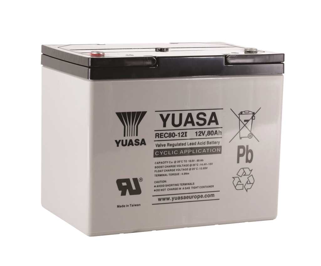 Bild von Yuasa REC80-12 12V 80Ah zyklenfest